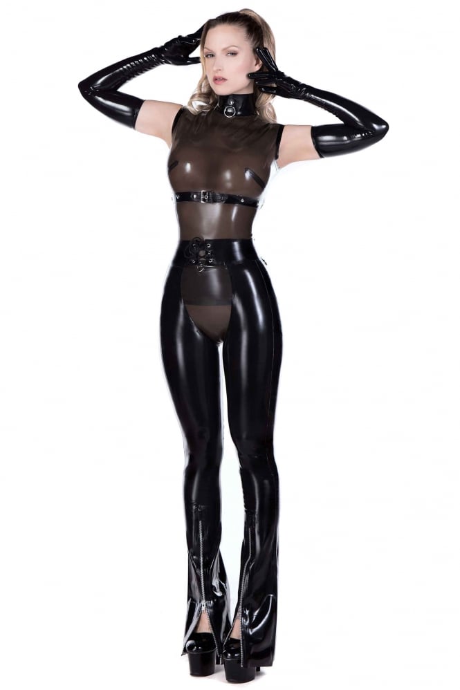 Discipline Latex Rubber Chaps