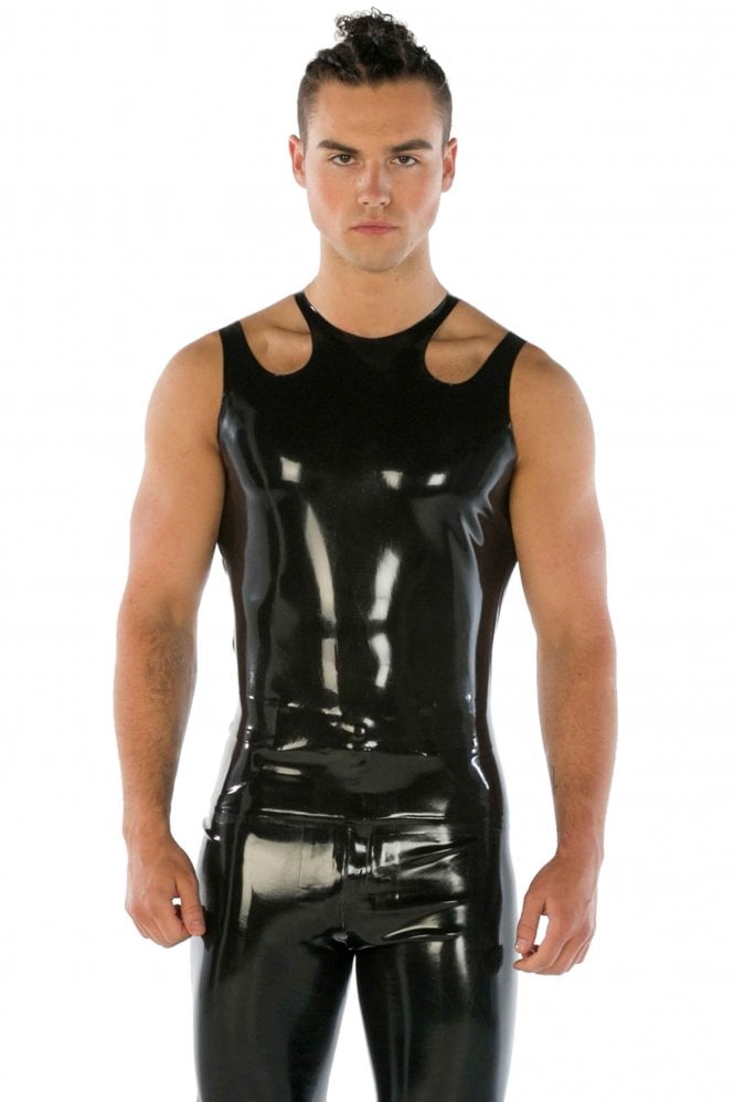 Luka Cutaway Latex Rubber Vest