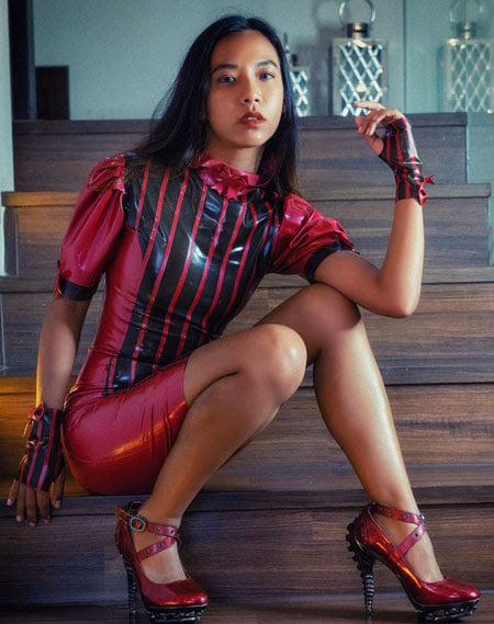 Maitresse-en-Titre Latex Dress.