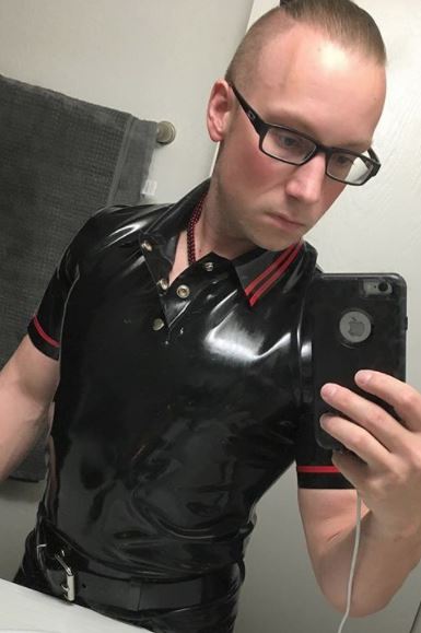 Colt Polo Latex Shirt and Classic Latex Jeans.