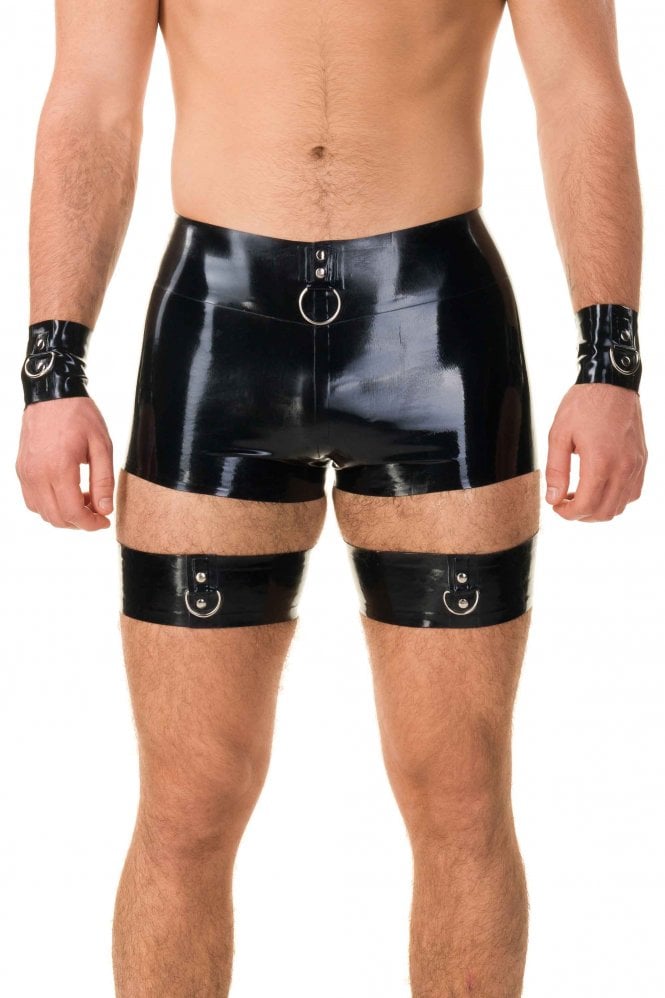 Latex thigh cuffs