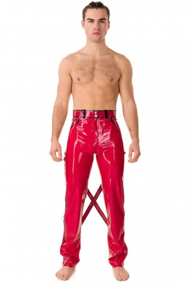 1977 Retropunk Latex Trousers