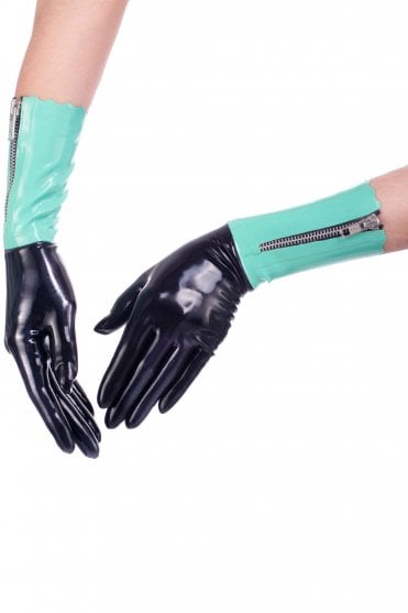 Acquiesce Zipper Latex Gloves