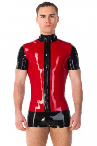 Argento Latex Top (Short Sleeves)