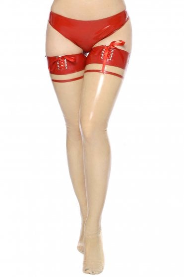 Aurora-Maximus Latex Stockings