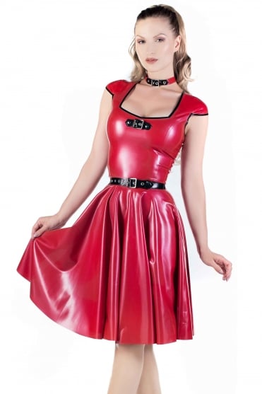 Aurora Swing Latex Dress
