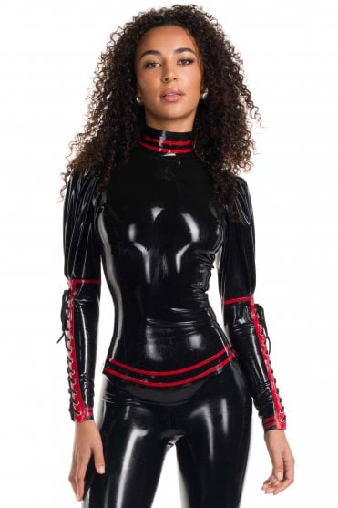 Belle-Cortege Latex Blouse
