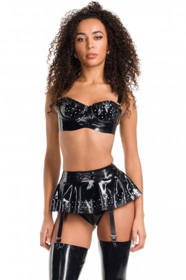 Biggerty Bliss Latex Underwired Bra