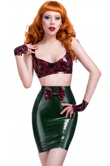 Bordelle-L'Amour Betty Bow Latex Skirt