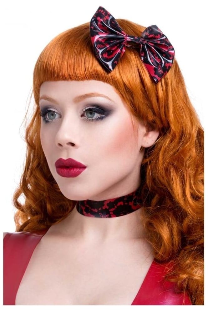 BordelleL'Amour Latex Rubber Hair Latex Rubber Bow
