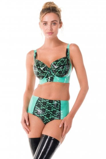Bordelle-L'Amour Latex Underwired Bra