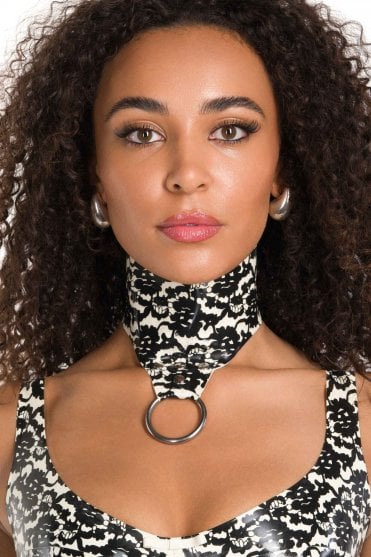 Bordelle-L'Amour Sanctum Latex Collar
