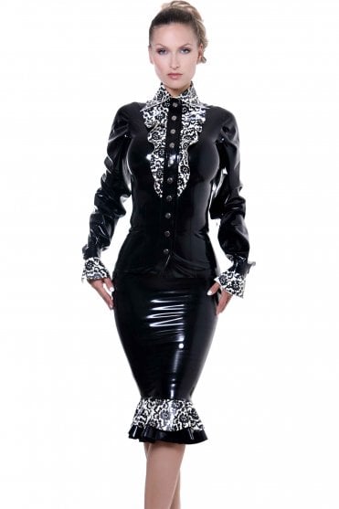 Bordelle-L'Amour Siren Latex Shirt