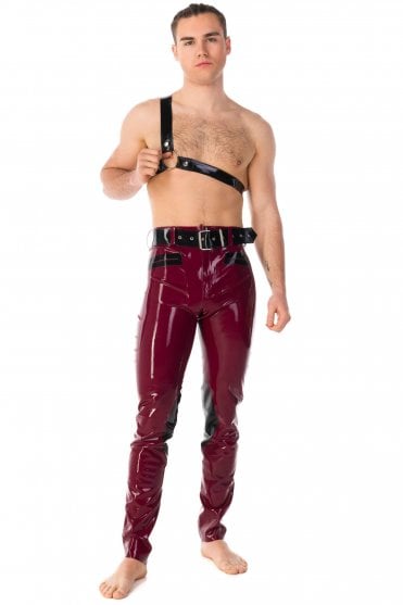 Brad Breech Latex Jeans