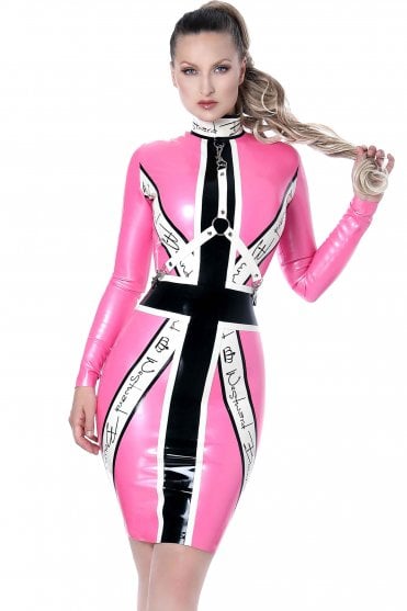 Brand Me - Flag Me - Latex Dress