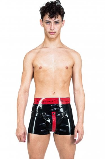 Brand Me Pop Pouch Latex Boxer Shorts