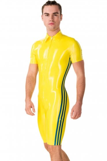 Bruce All In One Shorty Latex Suit