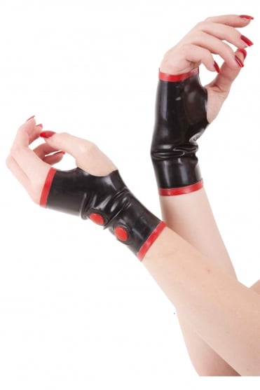 Button Latex Mitts
