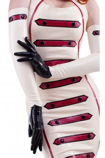 Cadette Button Latex Gloves