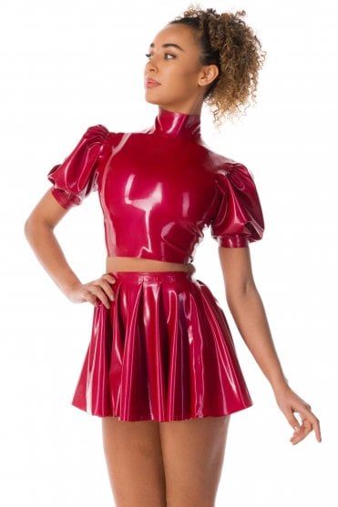 Cascade Latex Skirt
