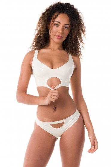 Charm Latex Peek Briefs