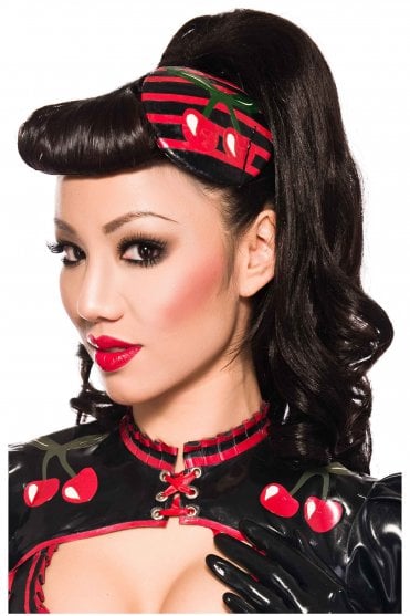 Cherry Wambam Latex Fascinator