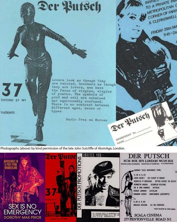 John Sutcliffe of AtomAge, an important influence on the early ideas behind Der Putsch and Westward Bound