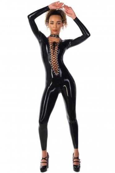 D-Ring Divinity Latex Catsuit