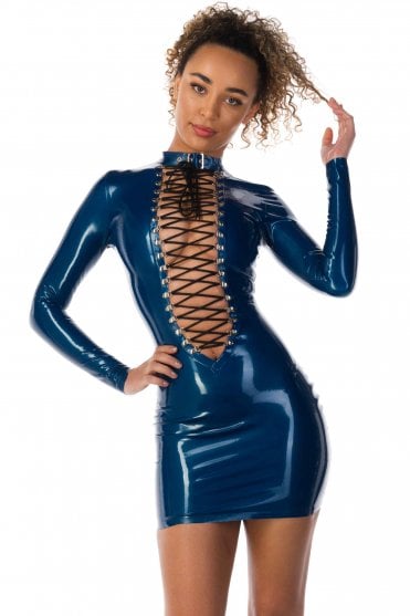 D-Ring Divinity Latex Dress