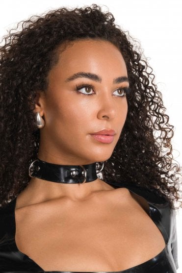 D-Ring Latex Collar