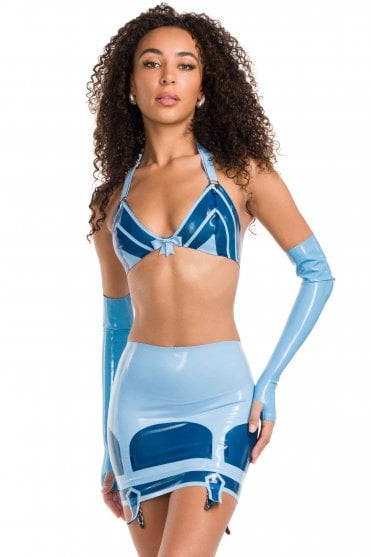 Daelithia Latex Bra