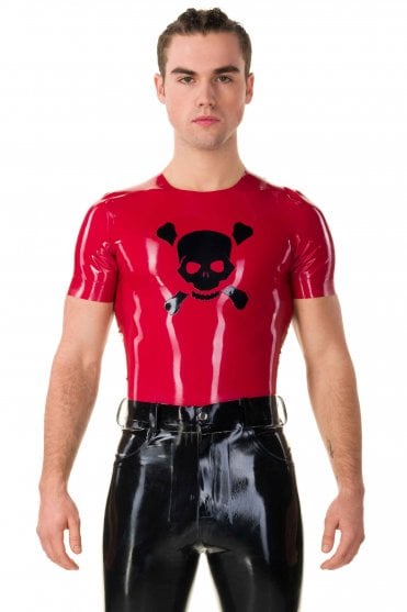 Death Head Latex T-Shirt