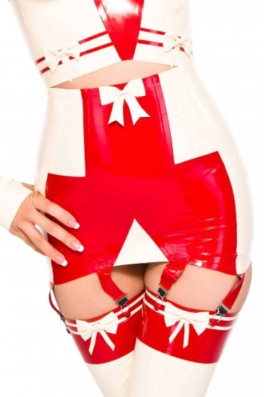 Desirous Clincher Latex Skirt