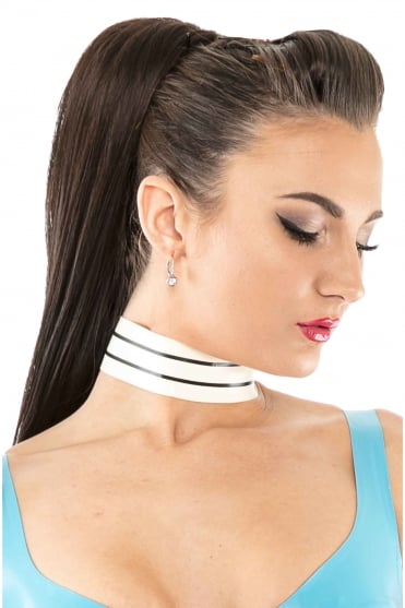 Dom Elegance Latex Collar