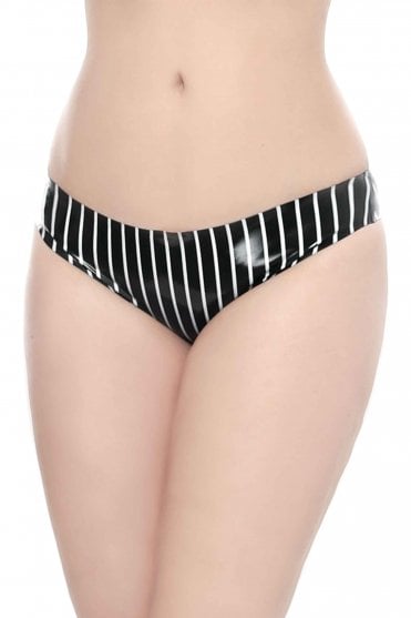 Dom Elegance Mid-Rise Latex Briefs