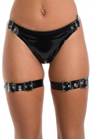 Double Buckle Thigh Cuffs