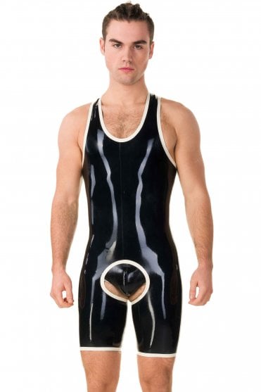 Duke Shortie Open Latex Suit