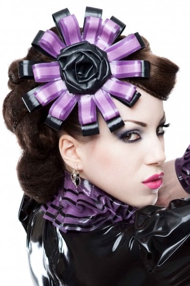 Fleur Latex Fascinator