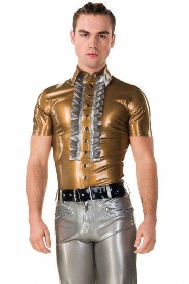 Frederick Frill Latex Shirt (Short Sleeves)