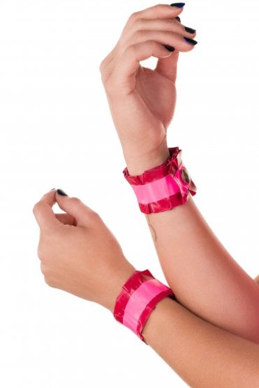 Frilled Latex Bracelets