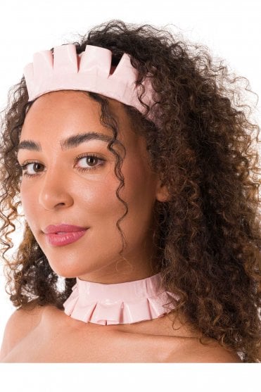Frilled Maid Latex Headband.