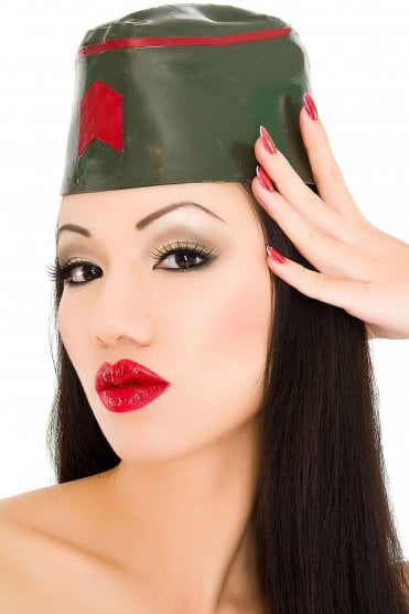 GI Jane Military Latex Hat