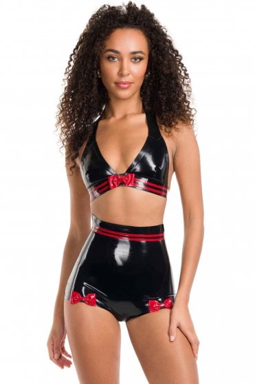 Jolie Cleavage Latex Bra