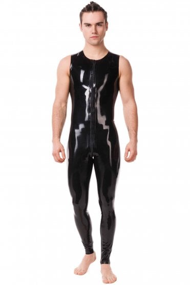 Jurgen Sleeveless Latex Catsuit