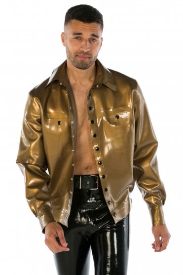 Latex Jean Jacket
