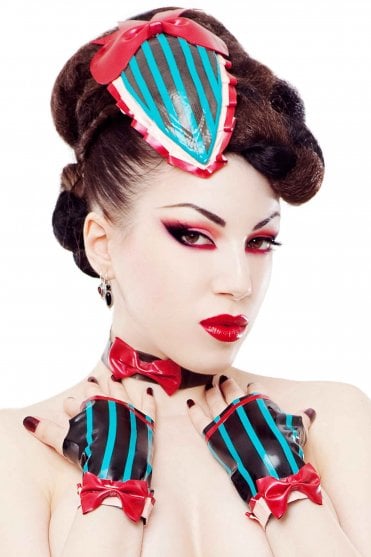 Lolly La Bomb Latex Fascinator