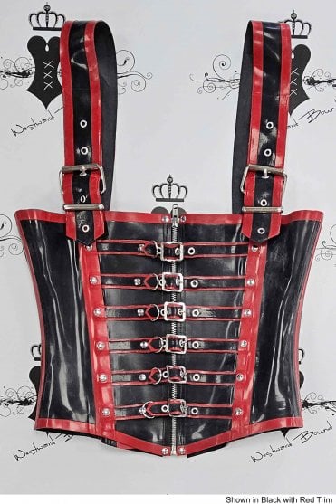 Made for Stock. R1559 Buckle Sebastien Men's Corset. Sizes still available: UK 32", 36"
