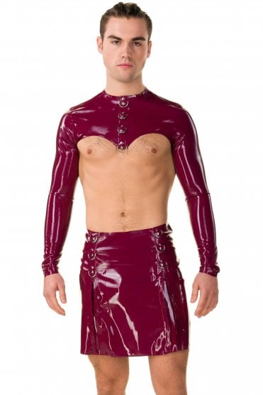 Marcus Six D-Ring Latex Kilt