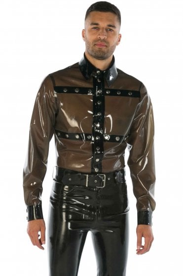 Maximus Triple-Strap Latex Shirt (Long Sleeves)