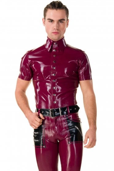 Men's Classic Latex Shirt (Short Sleeve)